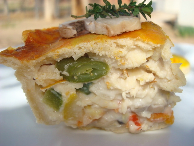 It's Thyme For Pi In The Sky Chicken Pot Pie!