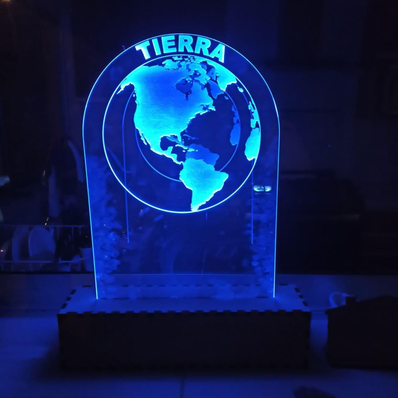 Planet Acrylic Lamp
