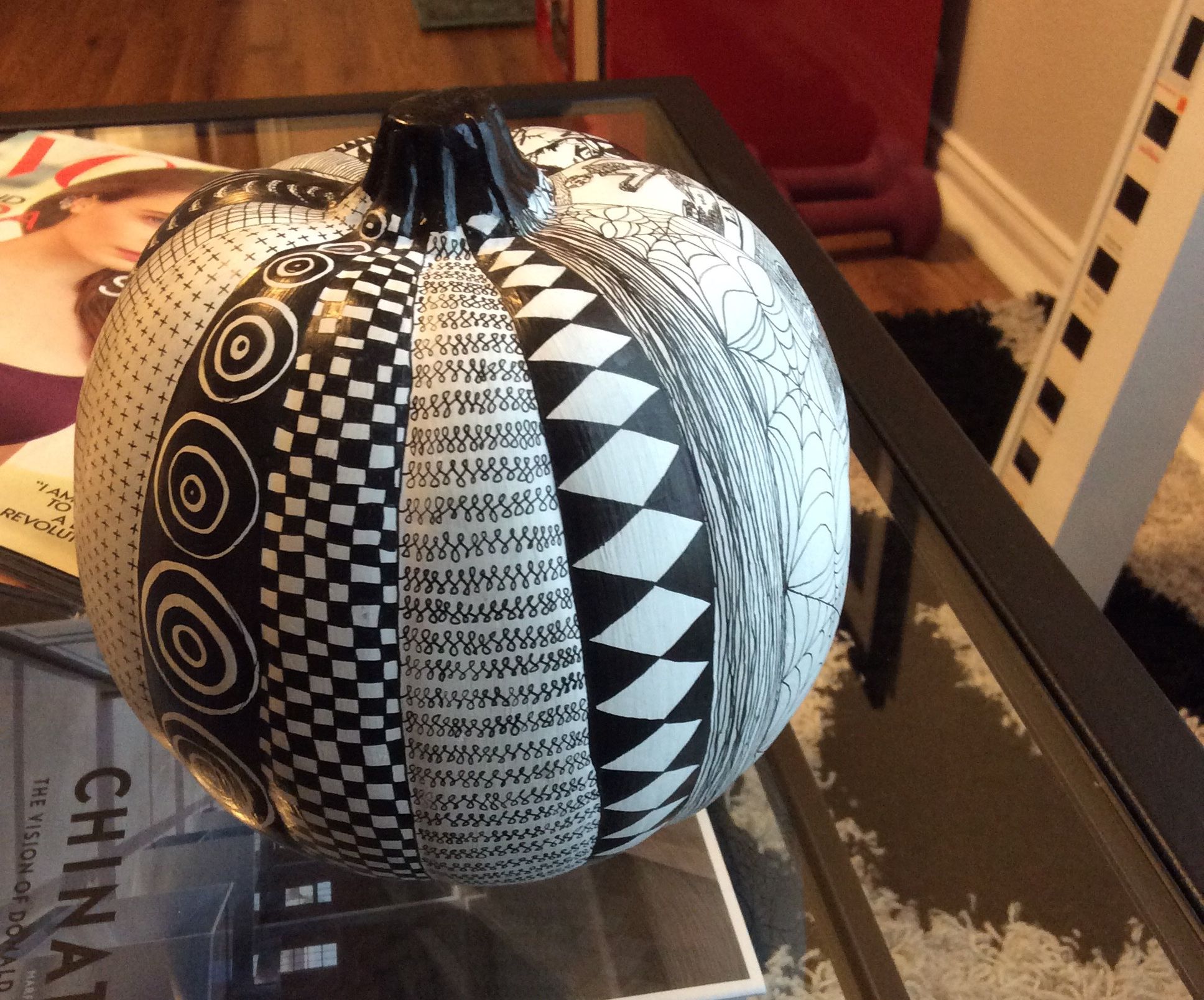 Inked Pumpkin