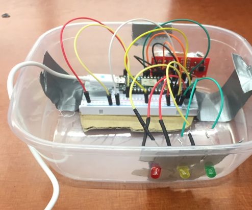 Ultrasonic sensor to measure water height