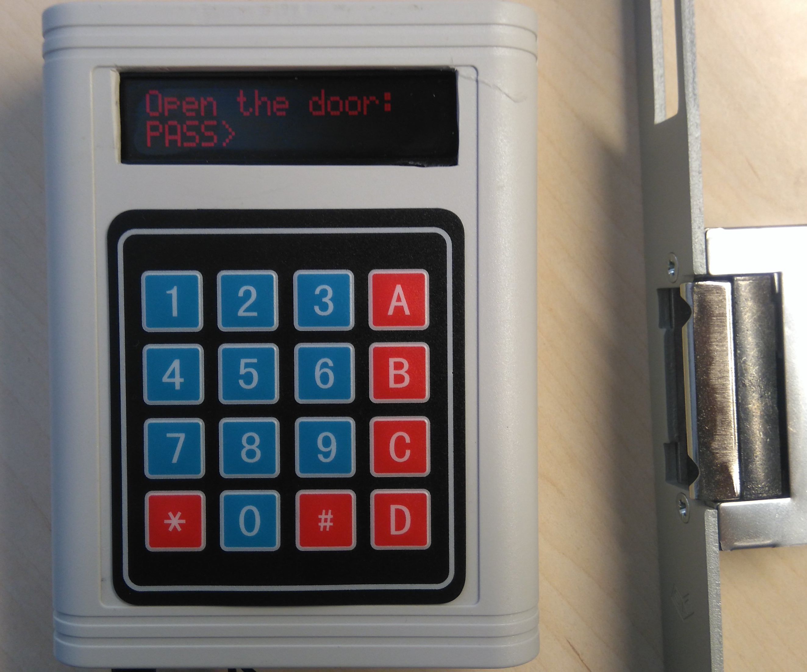 Arduino Password Unlock Door Security System