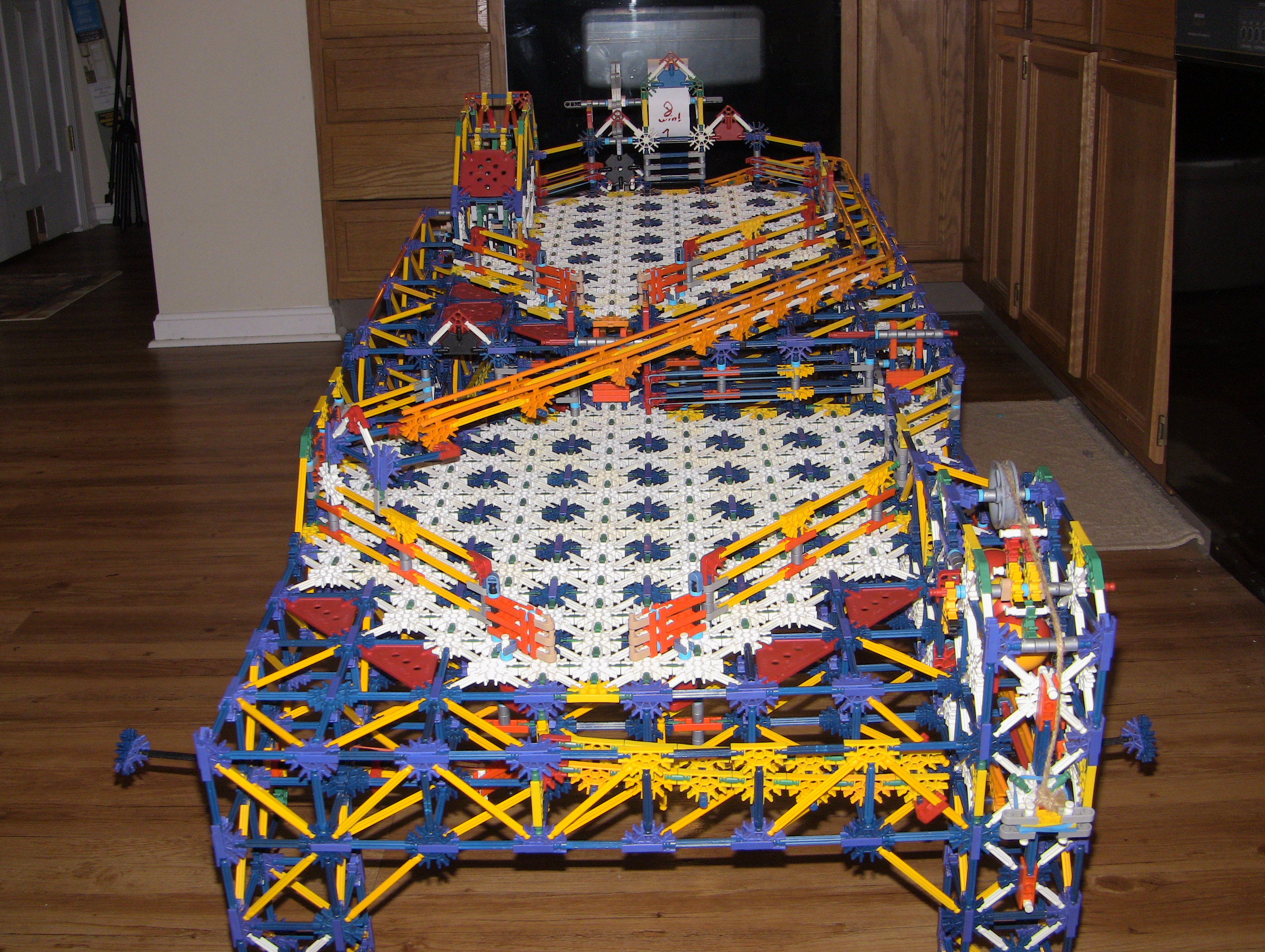 Knex Double- Decker- What- The- Hecker Pinball Machine Instructions