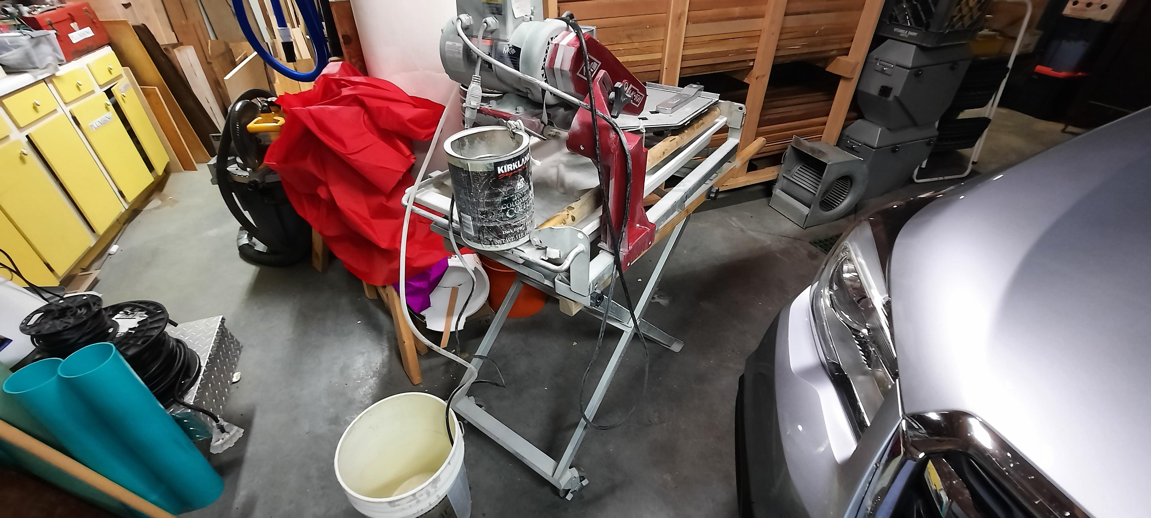 A TIP About Tile Saws: Unattended Cutting & Extending Pump Life