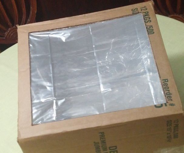 Solar cooker (cardboard box)