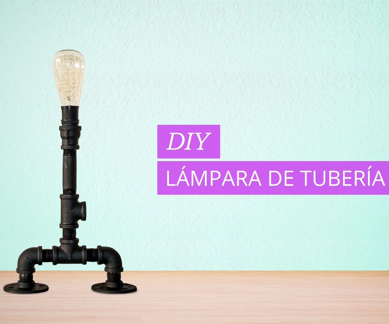 Lampara de tuberia