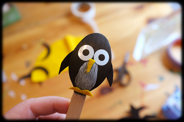 Penguins on a Stick