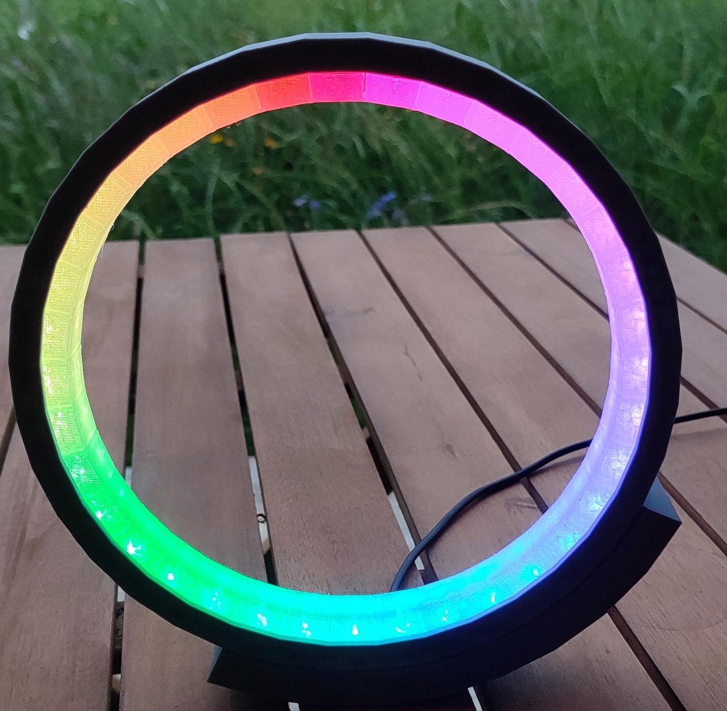 A Minimalist LED Lamp