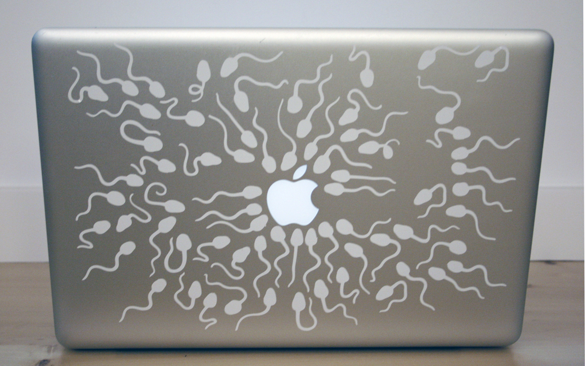 Vinyl Sperm for your Macintosh