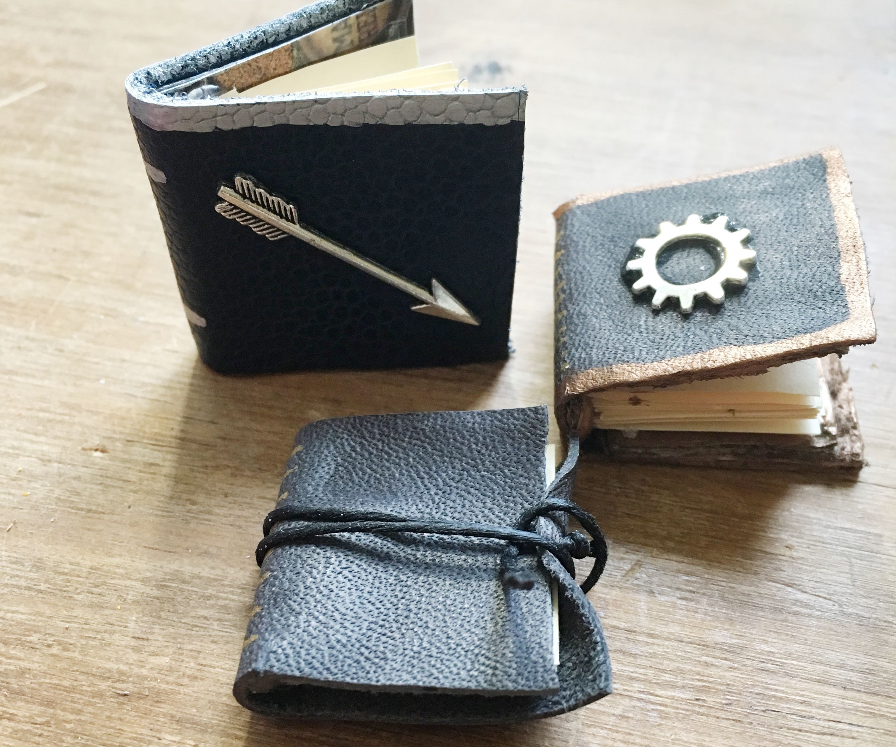 Mini Leather Books