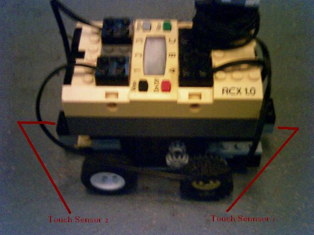 The Lego RCX 1.0 Ping Pong Car!