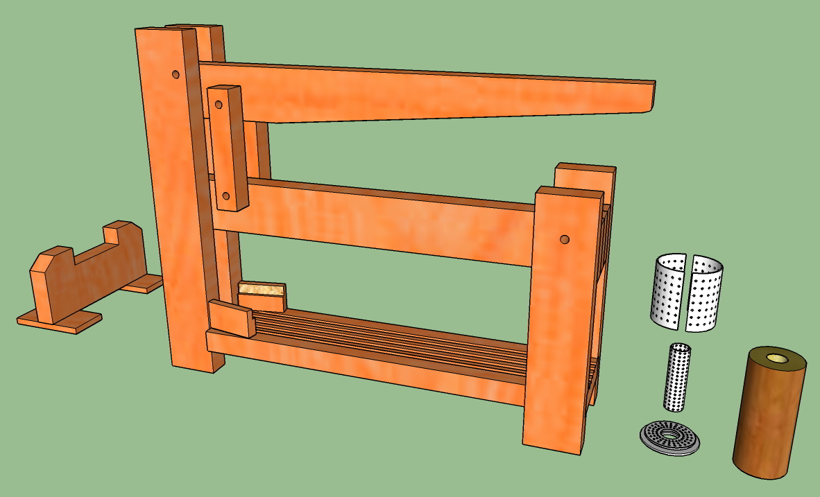 Biomass Briquette Lever Press