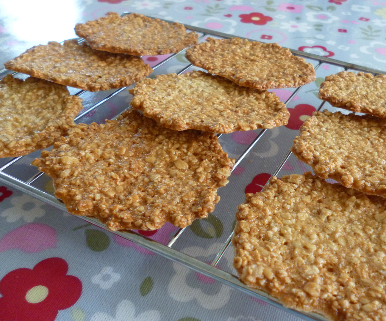 Oat Tuiles (Crispy Cookies) - Easy Recipe