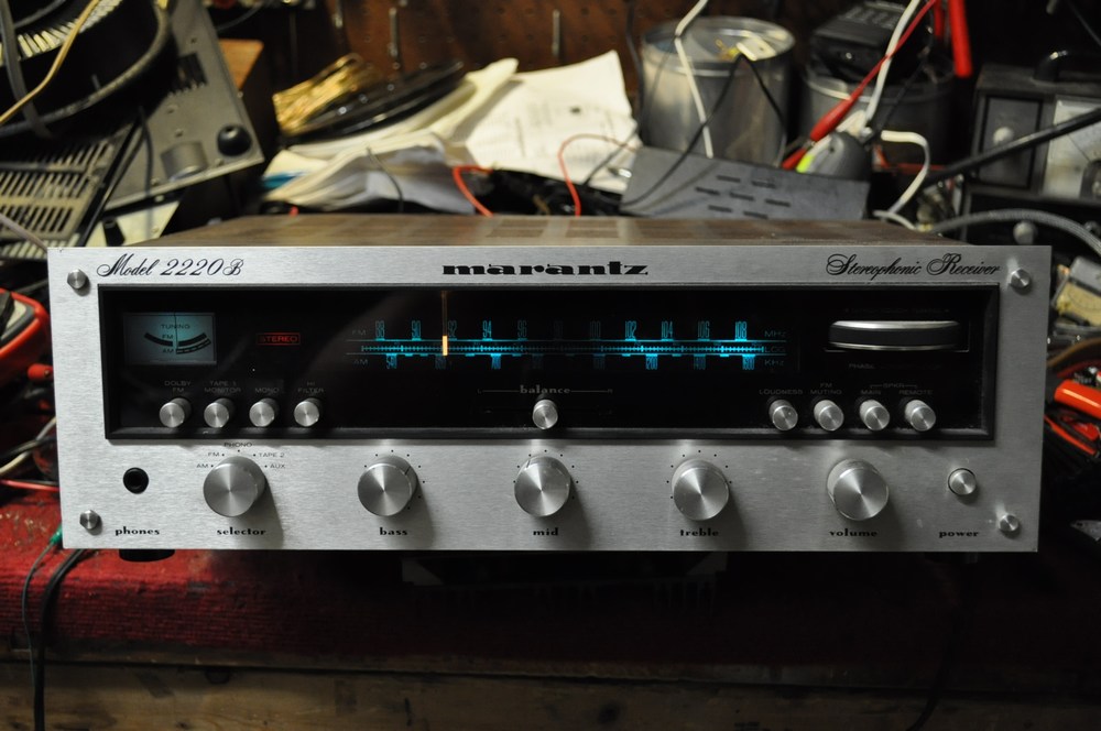 Bringing new life to an old classic marantz stereo receiver with a class D amp board.