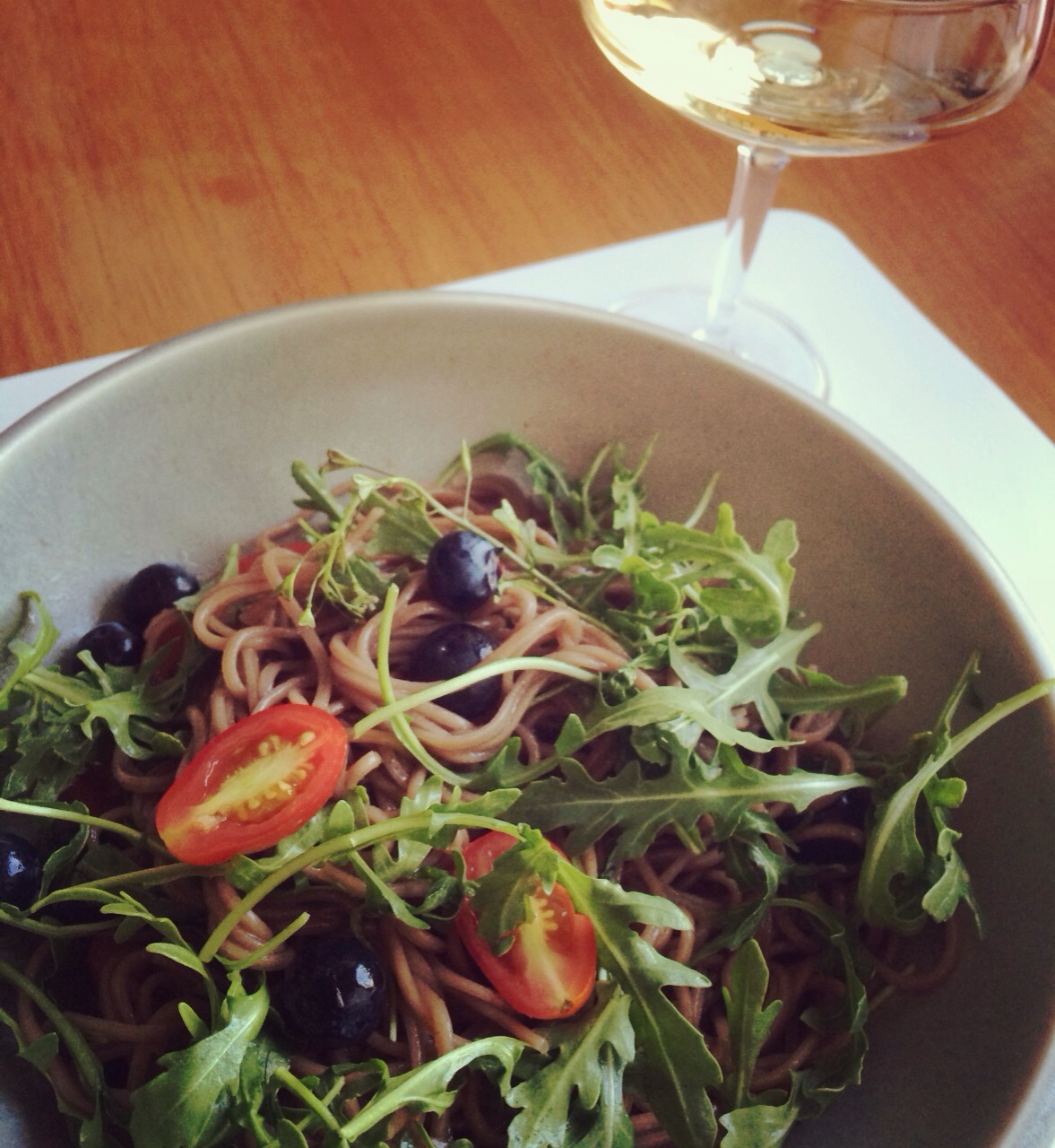 Soy Sauce+Maple Syrup Dressing Noodle Salad