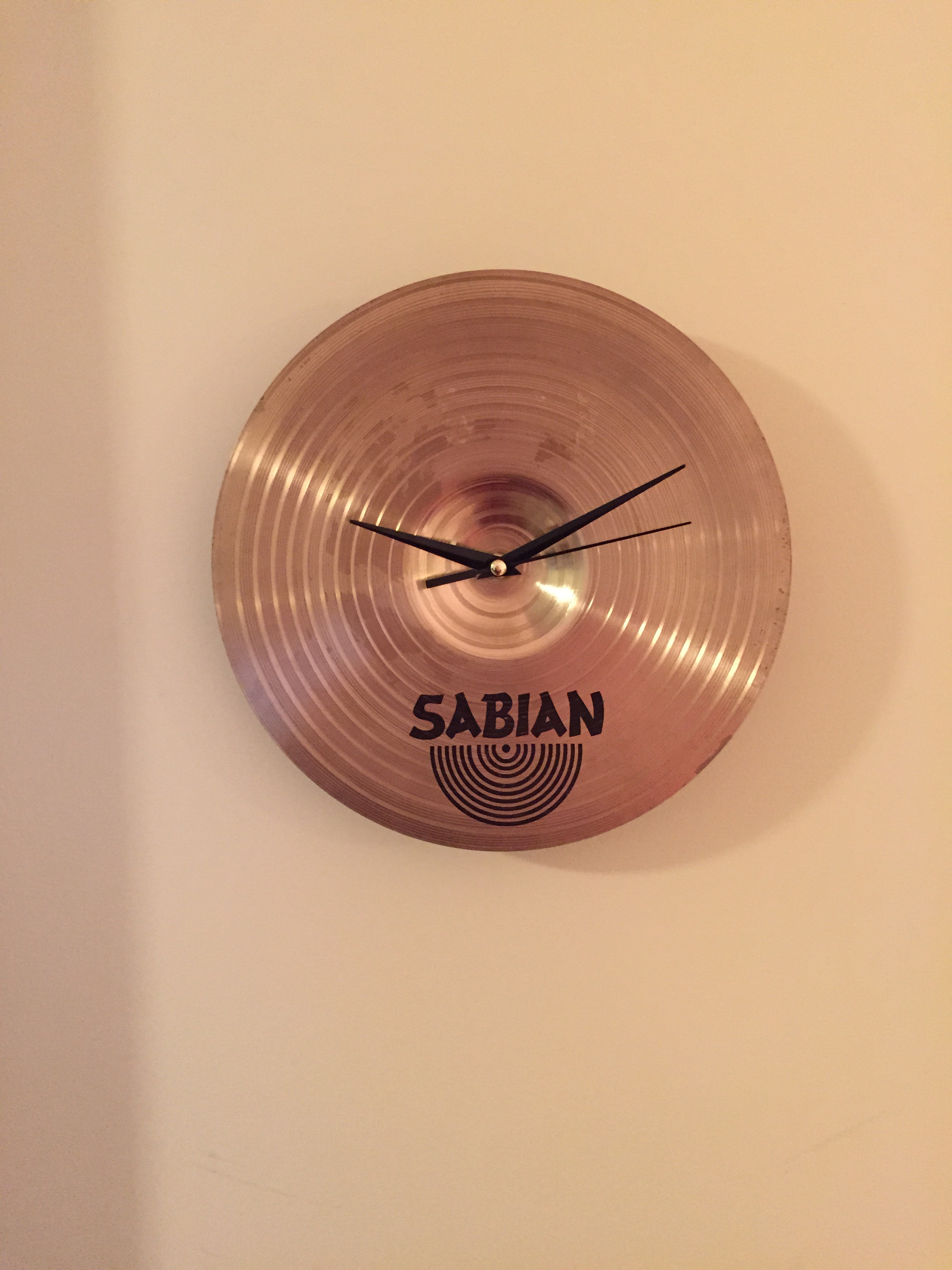 Cymbal Clock