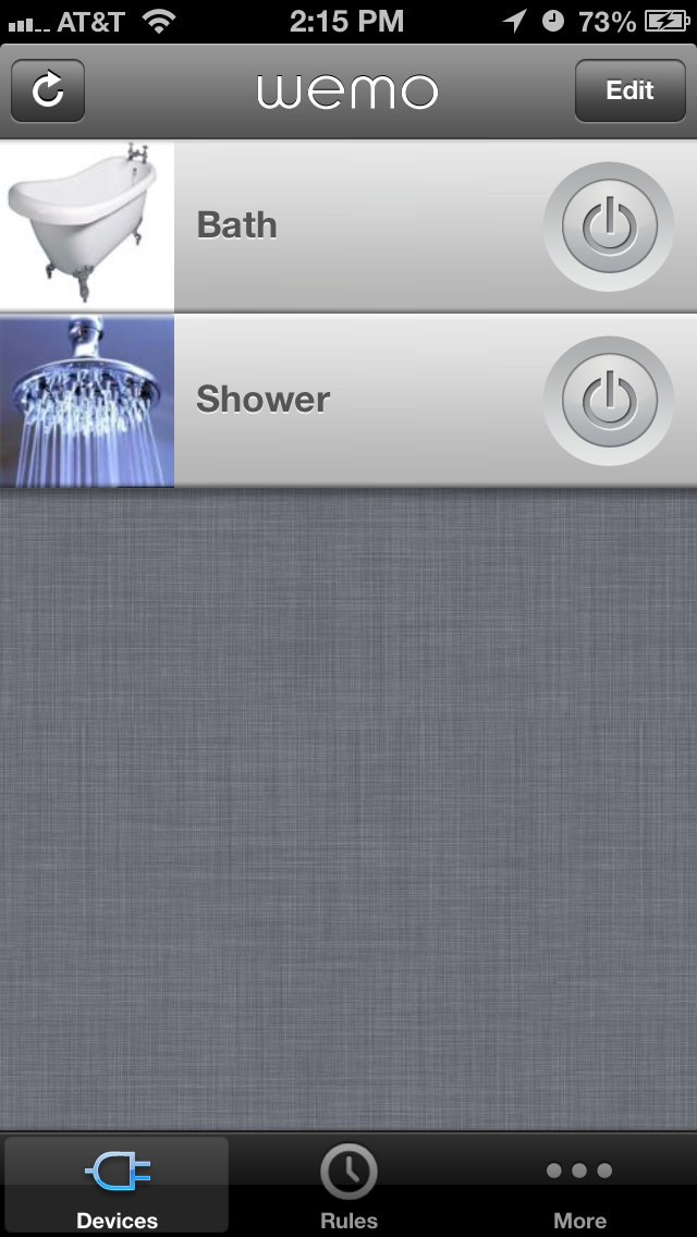 Remote Control Shower and Bath