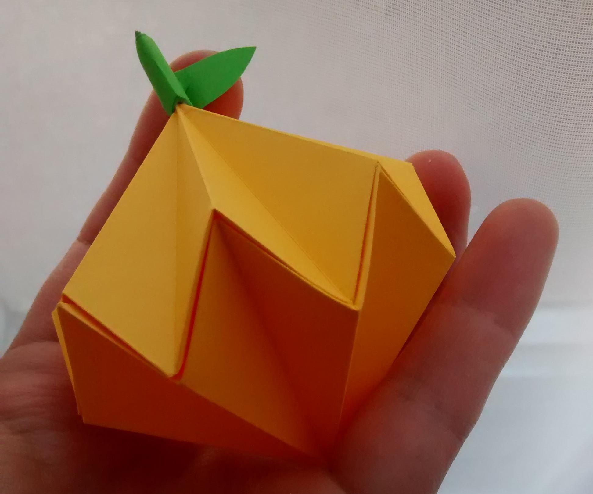 Origami Pumpkin Uwu