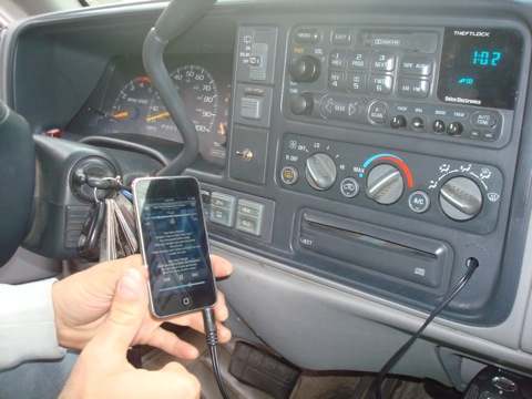 Adding a direct line-in to your car stereo for an iPod/mp3 player